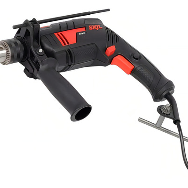 Taladro Percutor 6555 Skil 1/2 570w (cc) Color Rojo Y Negro 3