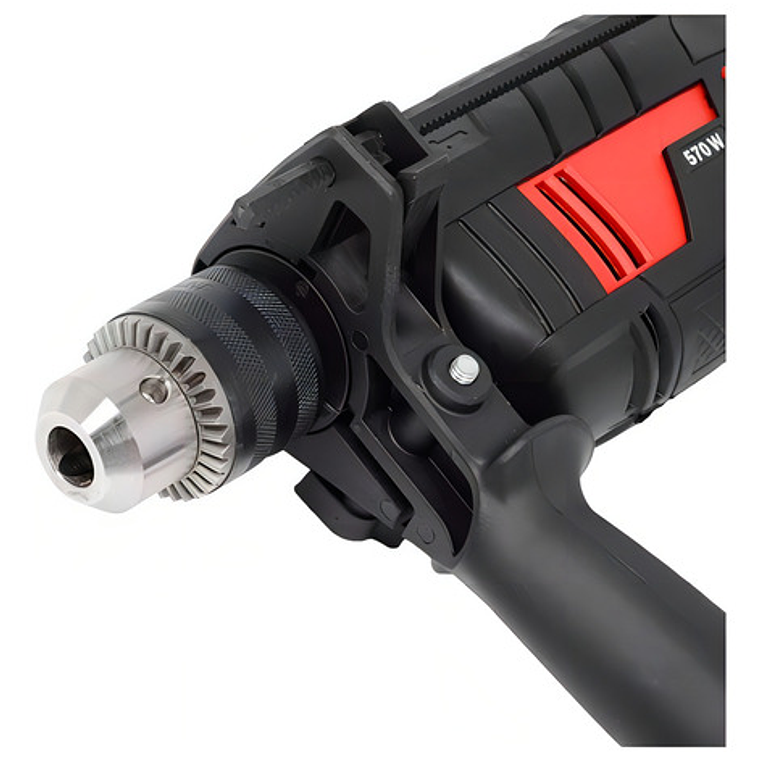 Taladro Percutor 6555 Skil 1/2 570w (cc) Color Rojo Y Negro 4