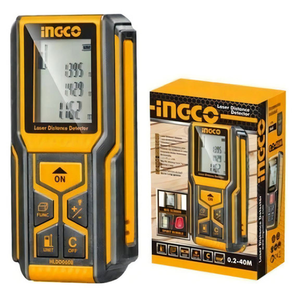 Detector Distancia 0.05-60mts. Hldd0608 Ingco 1