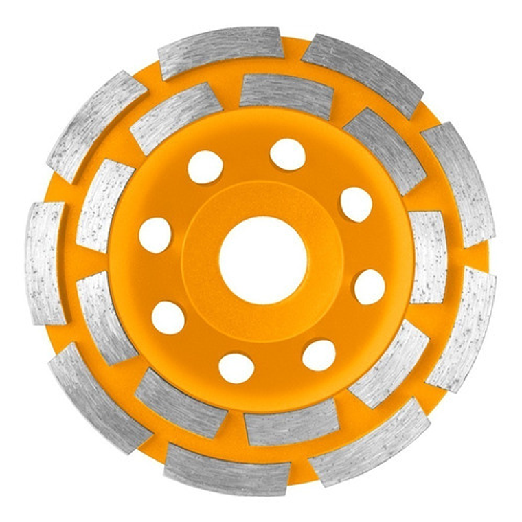 Disco Copa Diamantado Pulir Turbo 115mm Doble Segmento Ingco Color Unico Color 1