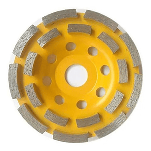 Disco Copa Diamantado Pulir Turbo 115mm Doble Segmento Ingco Color Unico Color