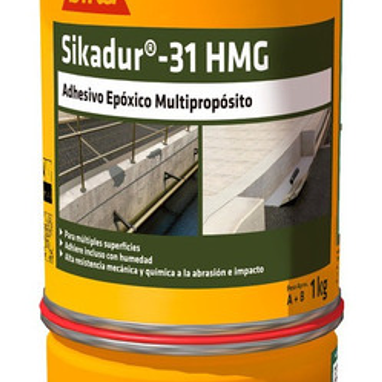 Sikadur 31 Hmg Adhesivo Epóxico Estructural 1 Kg 1