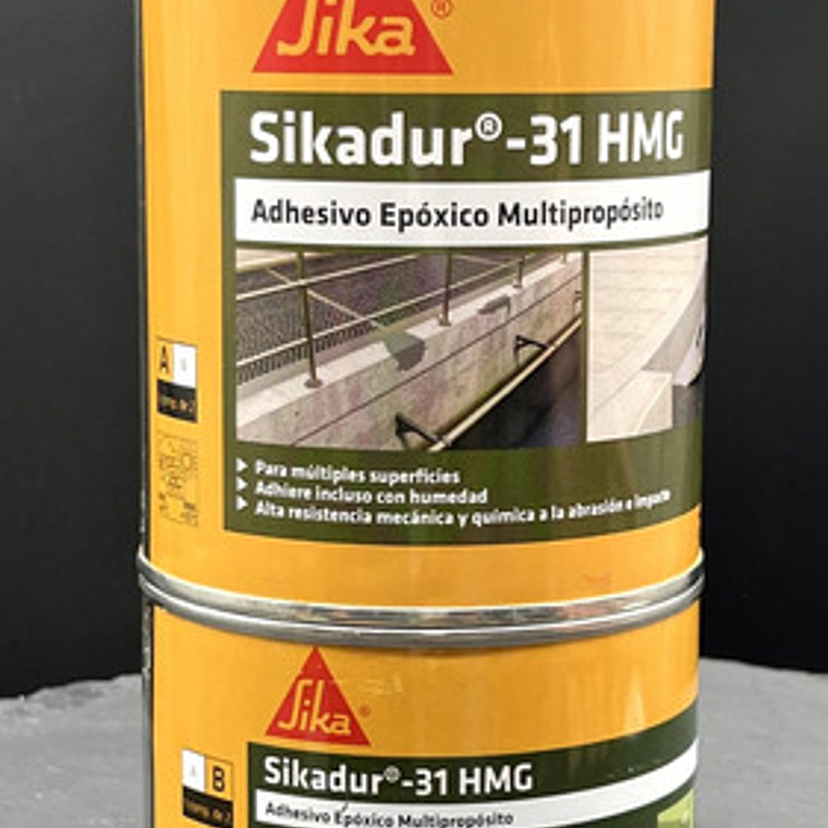 Sikadur 31 Hmg Adhesivo Epóxico Estructural 1 Kg 2