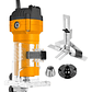 Fresadora Router Tupi De Mano Eléctrica Industrial 600w 6mm ¼'' 34500rpm - Miniatura 3