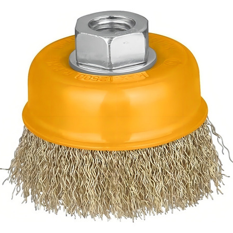 Grata de copa ondulada 75mm (3