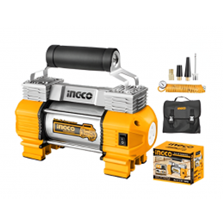 COMPRESOR AUTO 12 VOLT 18AMP 10BAR INGCO 1