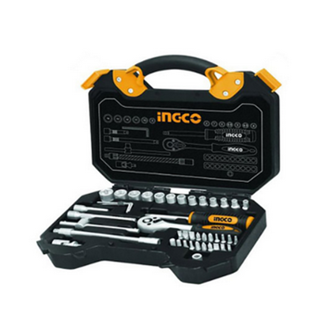 SET DADOS CHICHARRA 45 PIEZAS INGCO 1