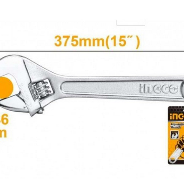 LLAVE AJUSTABLE 375MM/ 15