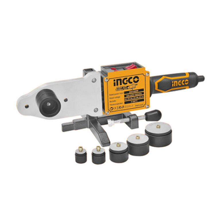 TERMOFUSORA 1.500 WATTS C/6 BOQUILLAS INGCO 1