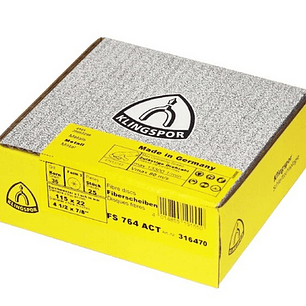 Disco Fibra FS764 ACT 115X22 Gr.36 A. Est