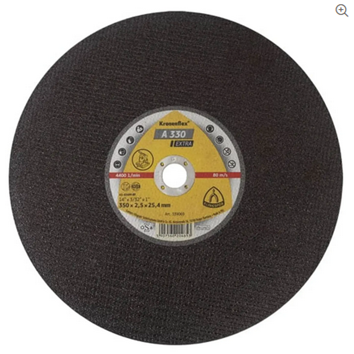 Disco Corte A330EX Para Tronzadoras 356X2,5X25,4 1