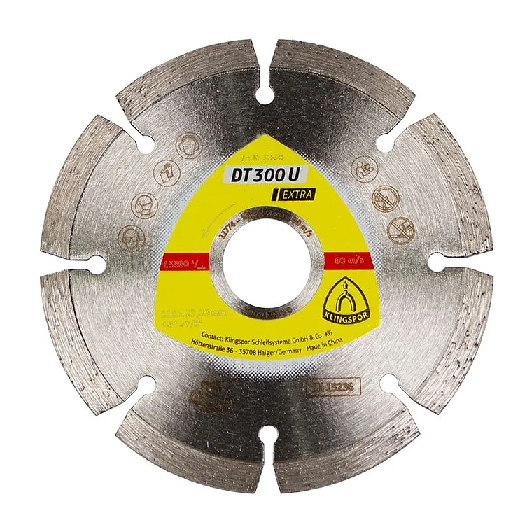 Disco Diamantado Segmentado  DT300U 115X1,6X22,23 1