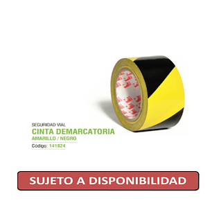 CINTA DEMARCATORIA AMARILLO/NEGRO