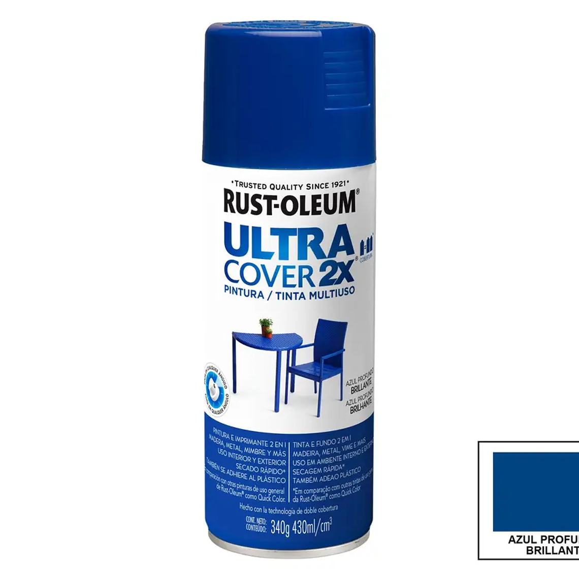 PINTURA AZUL PROFUNDO BRILLANTE 1