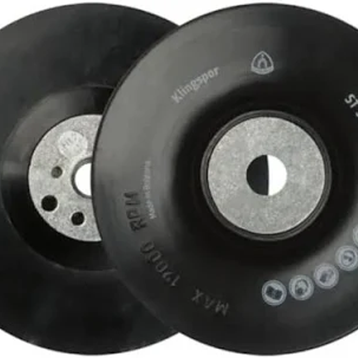 PLATOS DE SOPORTE PARA DISCOS ABRASIVOS 1