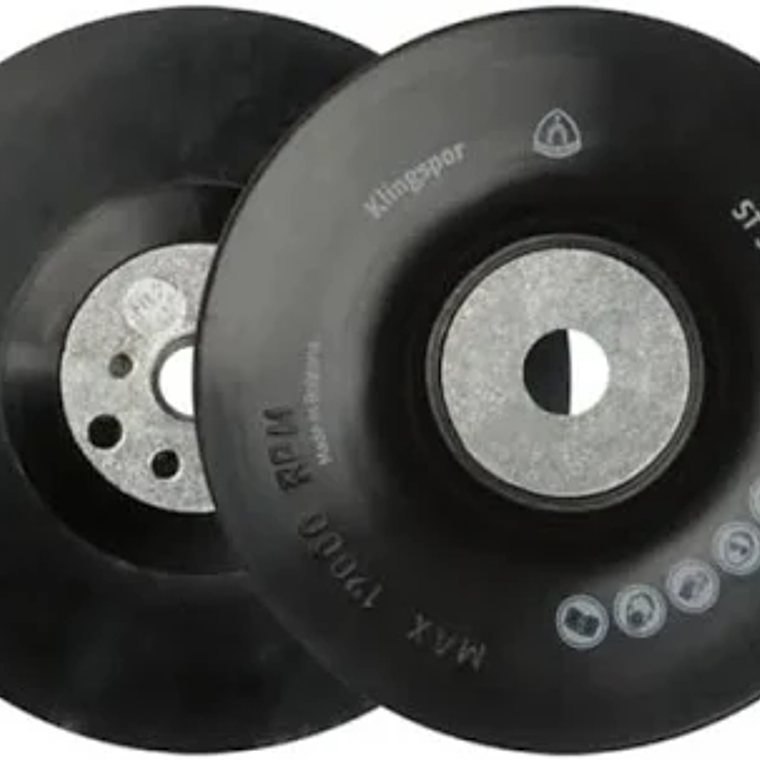 PLATOS DE SOPORTE PARA DISCOS ABRASIVOS 1