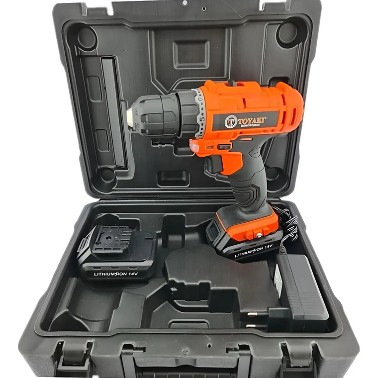 TALADRO DE IMPACTO INALAMBRICO CON 2 BATERIAS DE REPUESTO 1