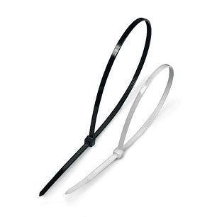 AMARRA CABLES BLANCO 2.5 X 100MM 100 UND