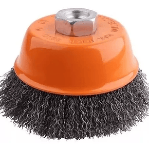 Grata Copa M14 Kress Acero Ondulado 3 P