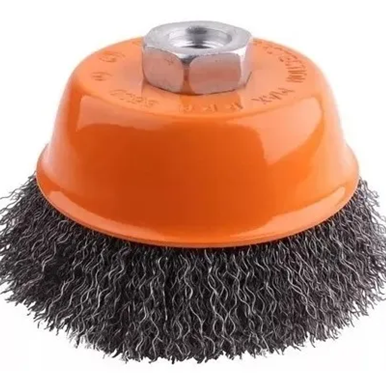 Grata Copa M14 Kress Acero Ondulado 3 P 1