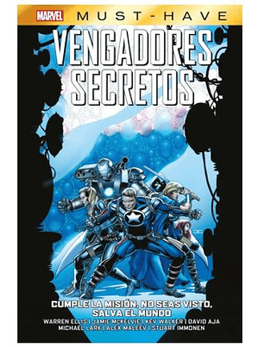 MARVEL MUST HAVE VENGADORES SECRETOS 04 CUMPLE LA MISIÓN, NO SEAS VISTO, SALVA EL MUNDO 1