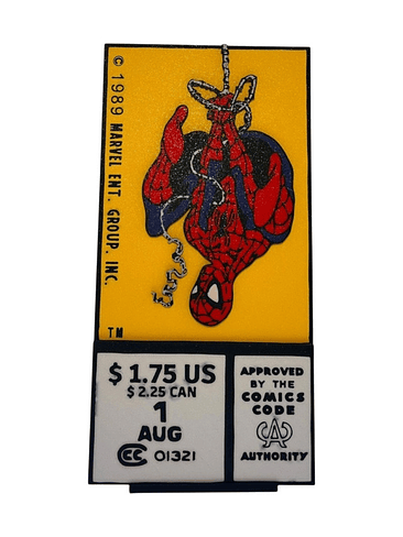 CORNER BOX 3D SPIDER-MAN TODD MCFARLANE 1