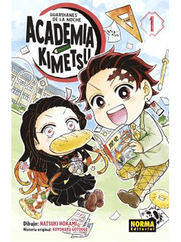 GUARDIANES DE LA NOCHE. ACADEMIA KIMETSU 01 1