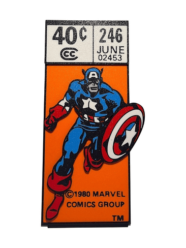 CORNER BOX 3D CAPITÁN AMÉICA 1