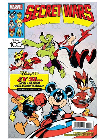 (PORTADA ALTERNATIVA DISNEY SECRET WARS) MILES MORALES: SPIDER-MAN 08 1