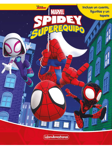 SPIDEY Y SU SUPEREQUIPO LIBROAVENTURAS 1