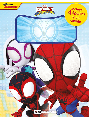 SPIDEY Y SU SUPEREQUIPO MINI LIBROAVENTURAS 1
