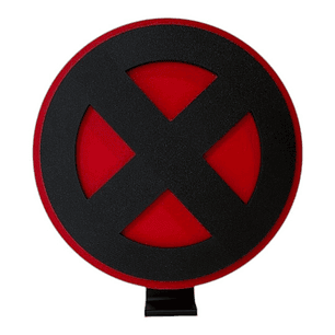 LOGO 3D X-MEN REDONDO