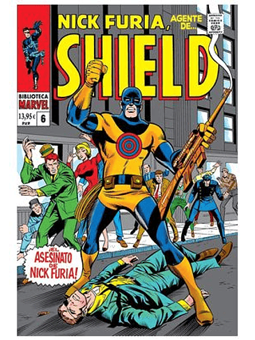 BIBLIOTECA MARVEL 107. NICK FURIA, AGENTE DE S.H.I.E.L.D. 6. 1