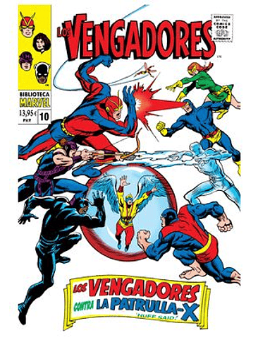 BIBLIOTECA MARVEL 94. LOS VENGADORES 10. 1968 1