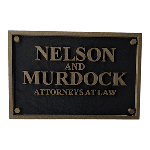 PLACA 3D NELSON & MURDOCK