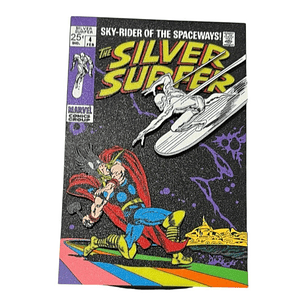 PORTADA CÓMIC 3D SILVER SURFER #4