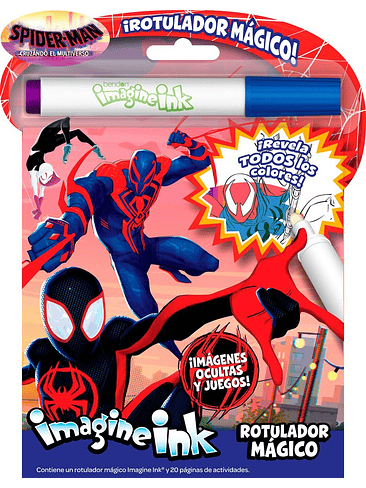 SPIDER MAN CRUZANDO EL MULTIVERSO ROTULADOR MAGICO 1