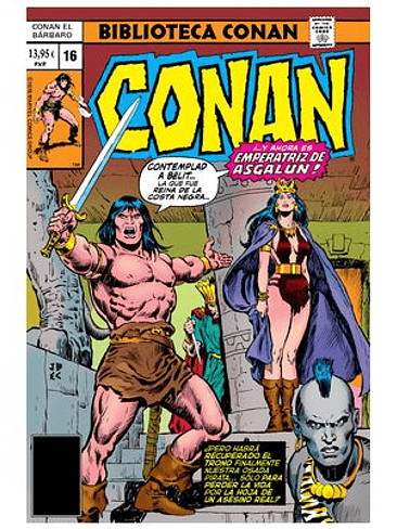 BIBLIOTECA CONAN. CONAN EL BARBARO 16 1978-79 1