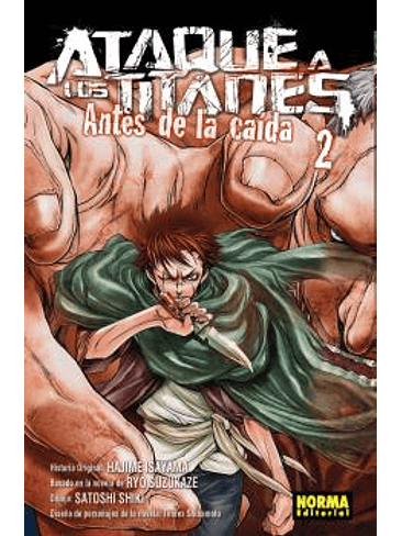 ATAQUE A LOS TITANES.2 ANTES DE LA CAIDA 1