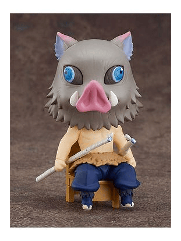 INOSUKE HASHIBIRA FIGURA 9 CM DEMON SLAYER: KIMETSU NO YAIBA NENDOROID SWACCHAO 1
