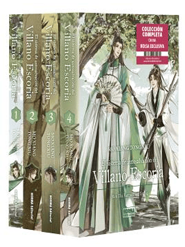 PACK COLECCION COMPLETA. EL SISTEMA DE AUTOSALVACION DEL VILLANO ESCORIA 1