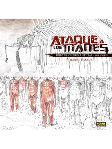 ATAQUE A LOS TITANES. LIBRO DE COLOREAR OFICIAL 01 1