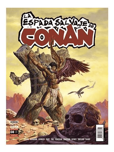 LA ESPADA SALVAJE DE CONAN 08 RUSTICA 1