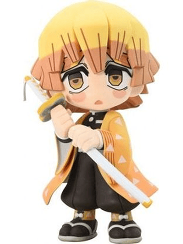 AGATSUMA ZENITSU NORMAL COLOR VER FIGURA 7 CM DEMON SLAYER: KIMETSU NO YAIBA TOONIZE 1