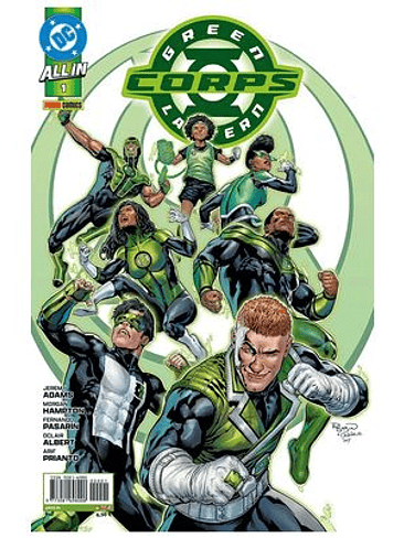 ALL IN GREEN LANTERN CORPS N.1 1