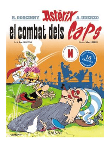 ASTERIX 07: EL COMBAT DELS CAPS (CATALAN) (EDICIÓ 2025) 1