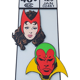 3D CORNER BOX 3D BRUJA ESCARLATA Y VISIÓN