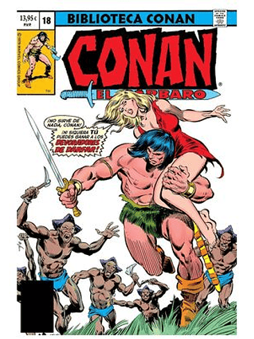 BIBLIOTECA CONAN. CONAN EL BARBARO 18 1979-80 1