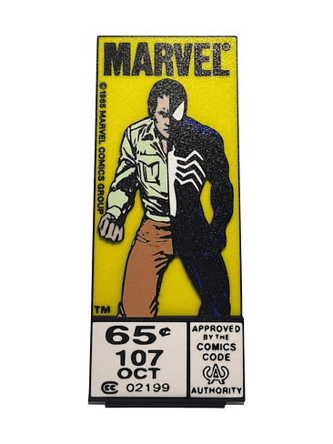 3D CORNER BOX 3D SPIDER-MAN PETER PARKER TRAJE NEGRO 1