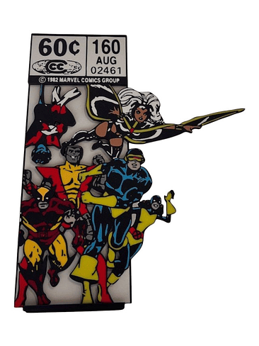 3D CORNER BOX 3D X-MEN PATRULLA -X 1